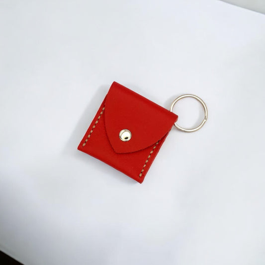 personalised leather jewellery bag
