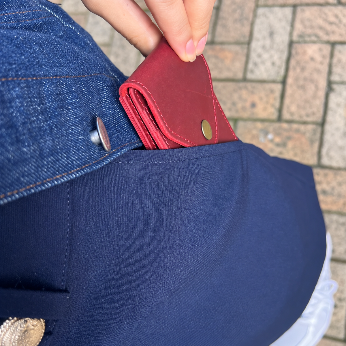 Personalised Crazy Horse Leather Wallet | Slim Card Holder