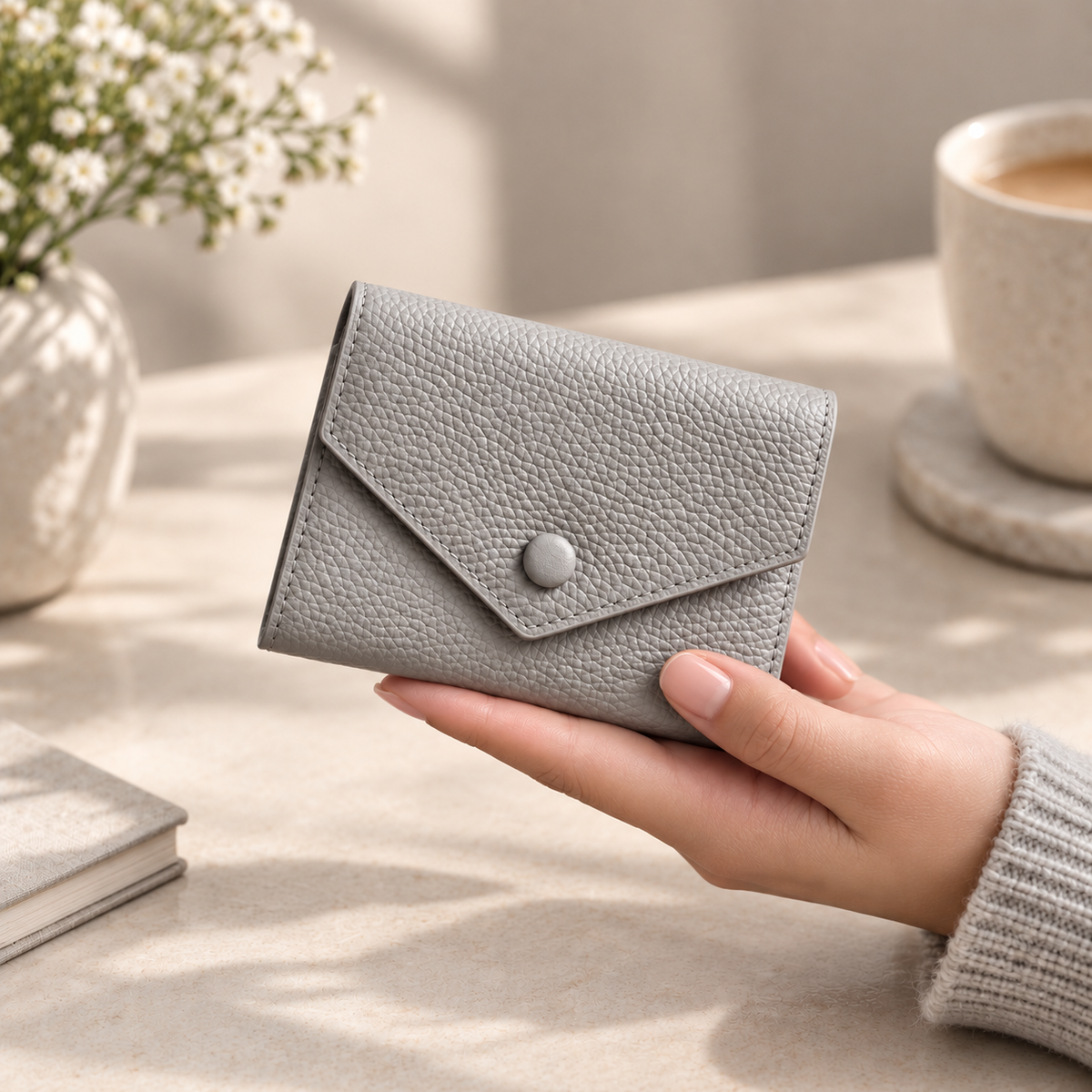 Personalised Leather Wallet – Christmas & Secret Santa Gift