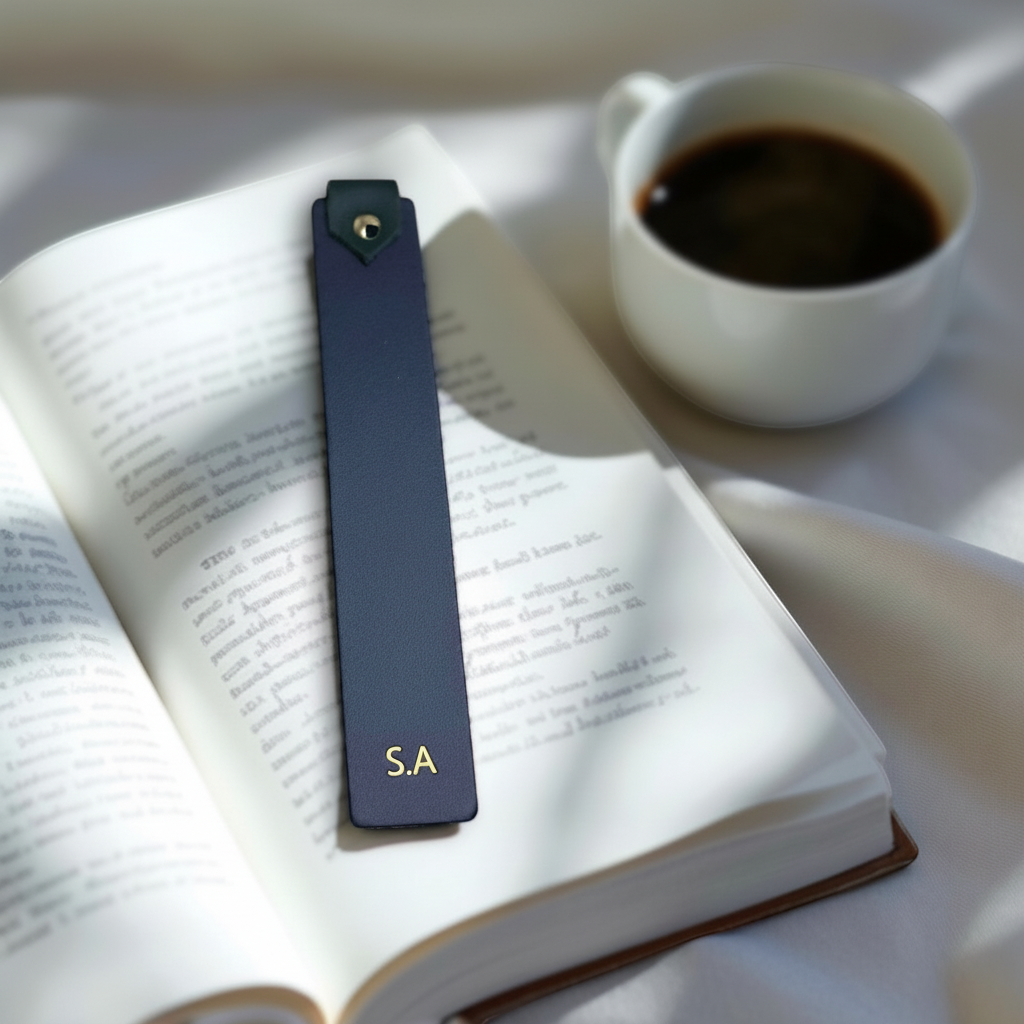 Personalised Leather Bookmark for Mum – Handmade Bookmark Gift Box – Mother’s Day Gift UK