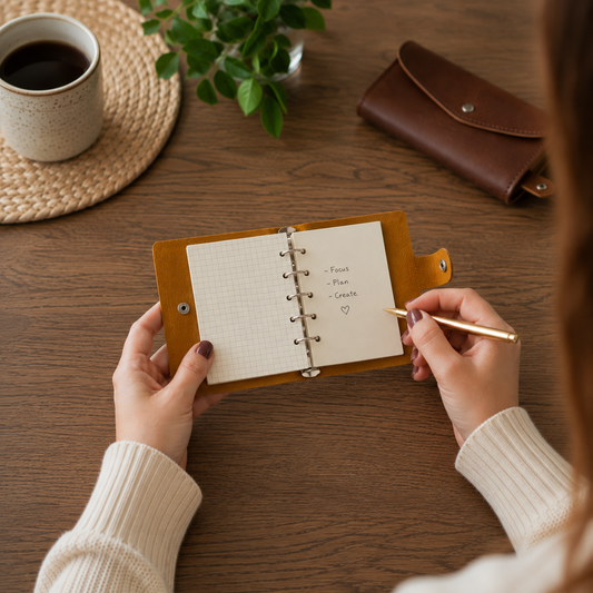 Hand Notebook & Journals  A8 Size