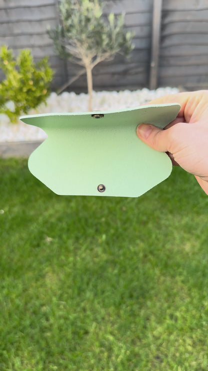 Slim Personalised Leather Glasses Case – Handmade Italian Leather