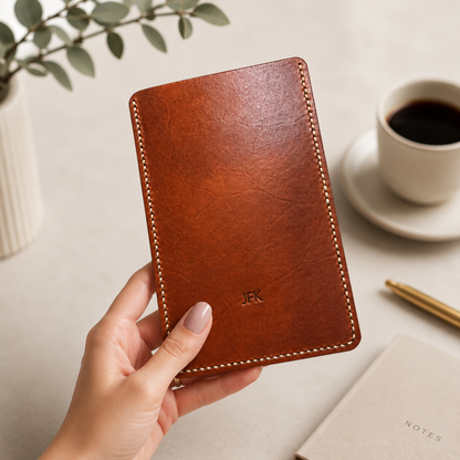 Handmade Leather Sleeve Case for Boox Palma